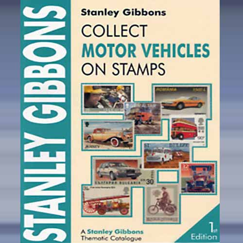 Motor Vehicles on stamps