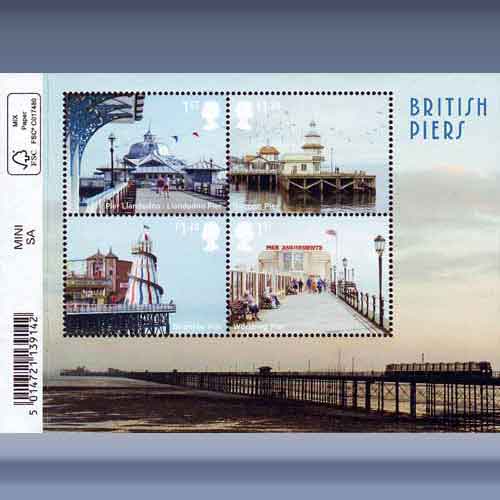 British Piers (met barcode)