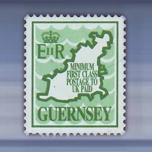 Landkaart Guernsey