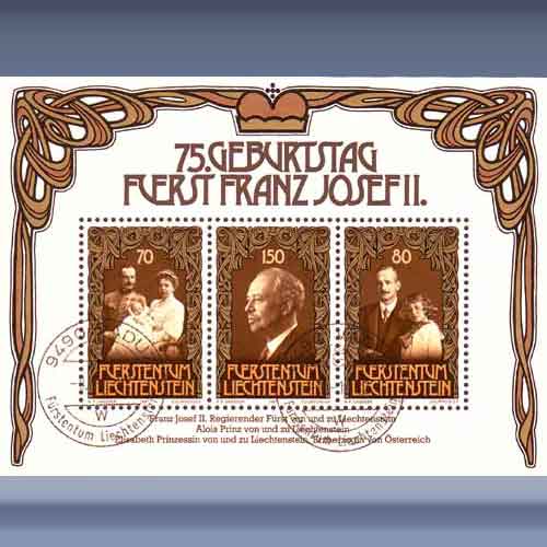 Geboortedag Franz Josef II - Klik op de afbeelding om het venster te sluiten