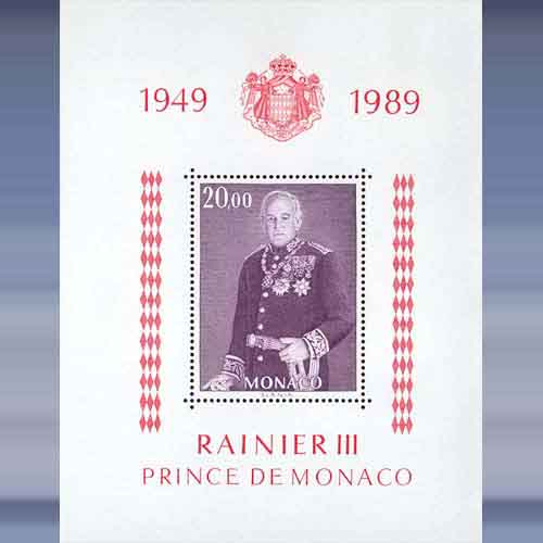 Rainier III 1949-1989 - Klik op de afbeelding om het venster te sluiten