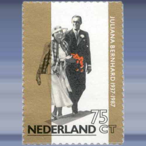 Jubileumzegel 50 jaar Huwelijk