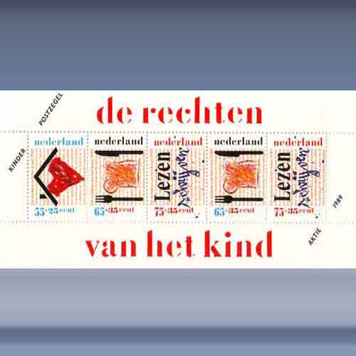 Kinderzegels (blok)