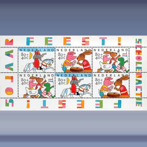 Kinderzegels (blok)