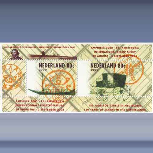 150 jaar postzegels in 2002 (blok)