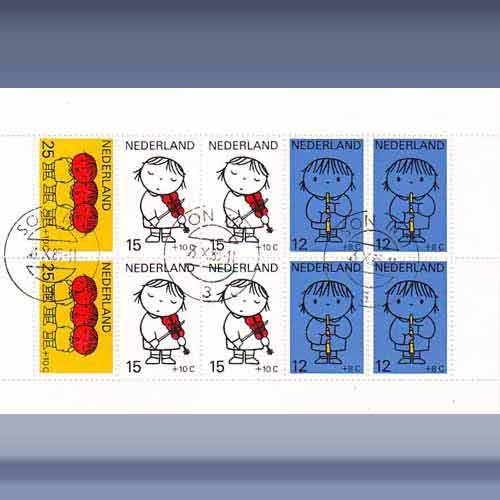 Kinderzegels (blok) - Klik op de afbeelding om het venster te sluiten