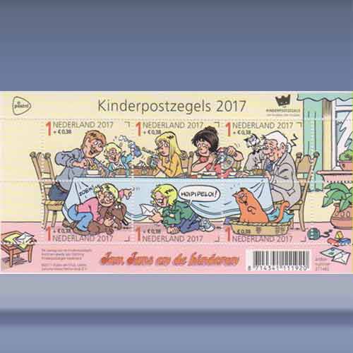 Kinderpostzegels velletje