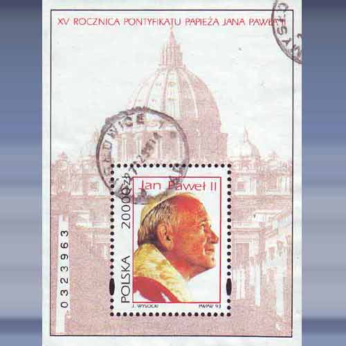 Paus Johannes Paules II - Klik op de afbeelding om het venster te sluiten