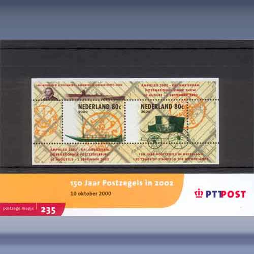 150 jaar Postzegels in 2000 (blok)