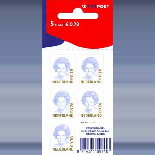 Beatrix € 0,78 (TPG Post)