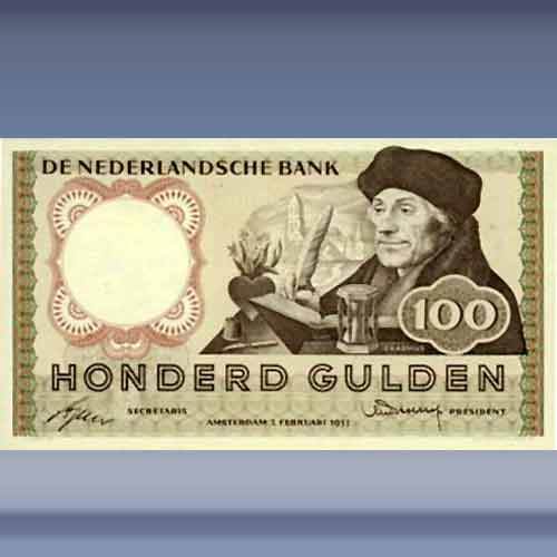 100 gulden Erasmus