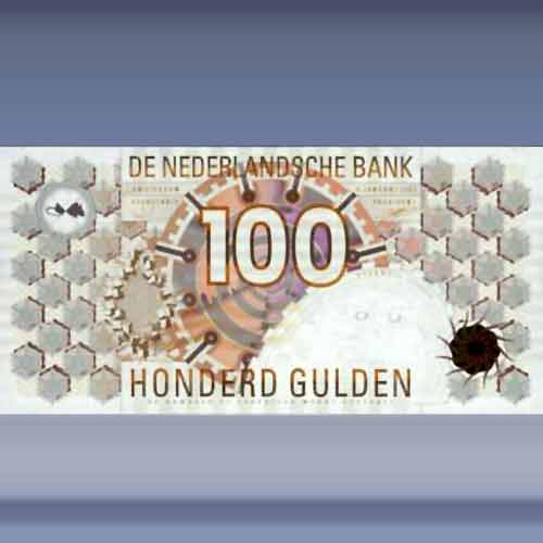 100 gulden Steenuil - Klik op de afbeelding om het venster te sluiten