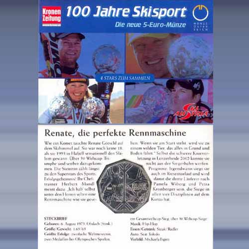 Oostenrijk 5 euro, Renate...