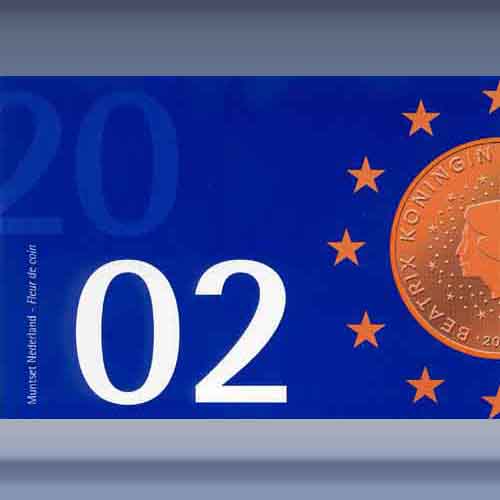 Nederland Muntset 2002