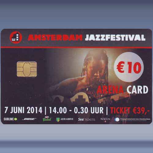 Amsterdam Jazzfestival - Klik op de afbeelding om het venster te sluiten