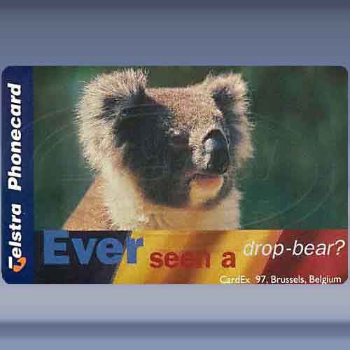 Australia, Telstra (Koala bear) - Klik op de afbeelding om het venster te sluiten