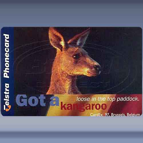 Australia, Telstra (Kangaroo) - Klik op de afbeelding om het venster te sluiten