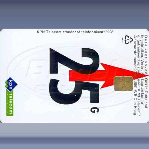 Standaardkaart 1998 (KPN logo)