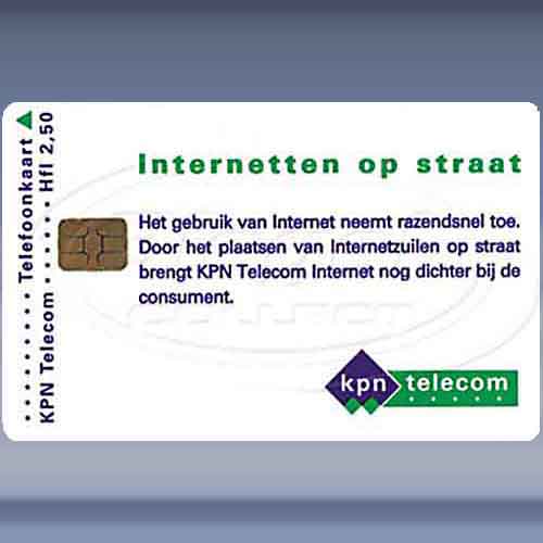Internetten op straat (KPN Telecom)