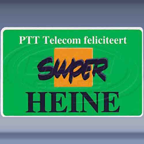 PTT Telecom feliciteert Super Heine