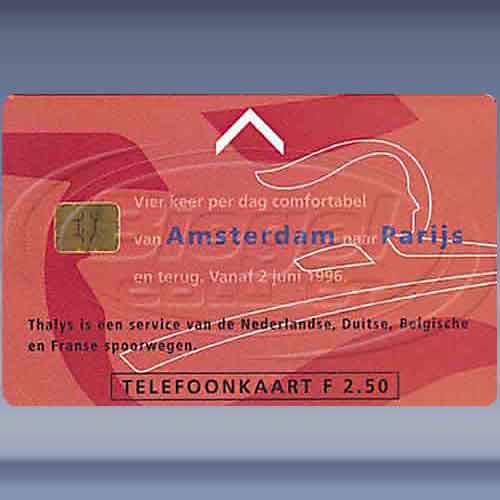 Thalys van Amsterdam naar Parijs