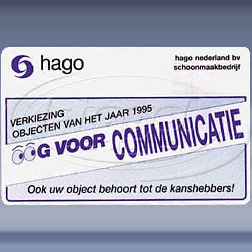 Hago oog voor communicatie 1995