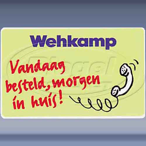 Wehkamp, vandaag besteld, morgen ...