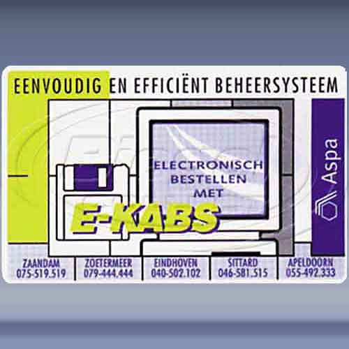Aspa, electronisch bestellen met E-Kabs