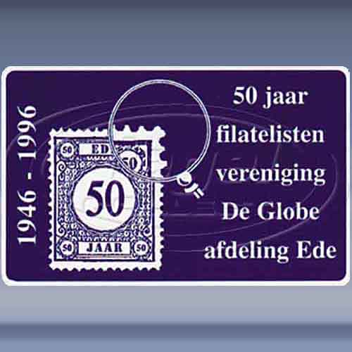 De Globe, afd. Ede, 50 jaar filatelisten ver.