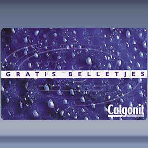 Calgonit, gratis belletjes