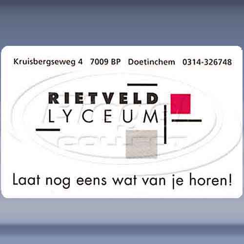 Rietveld Lyceum, laat nog eens van je horen - Klik op de afbeelding om het venster te sluiten