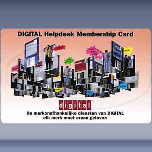 Digital helpdesk membershipcard