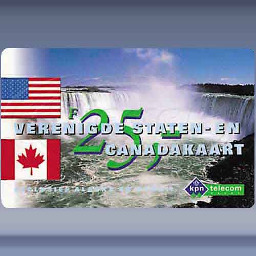 Verenigde Staten/Canada (KPN met kroon)