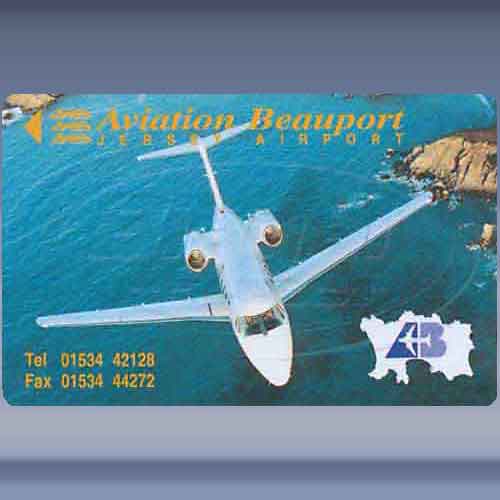 Advertising Card, Aviation Beauport