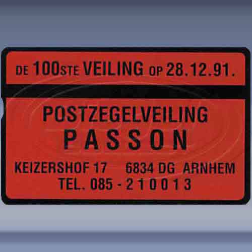 Postzegelveiling Passon