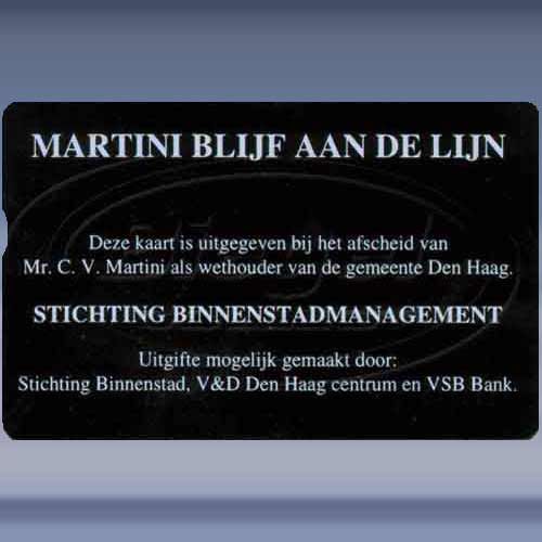 Martini blijf aan de lijn