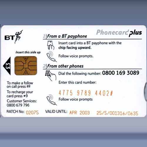 2e serie – waarde op achterkant