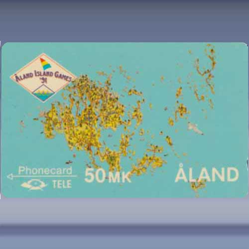 Map of Åland