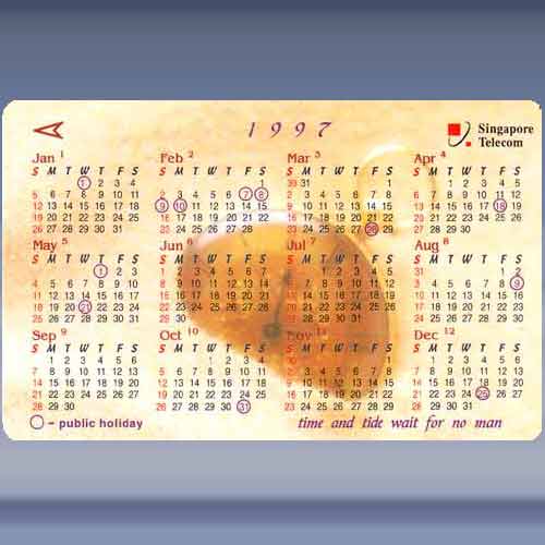 Kalender 1997