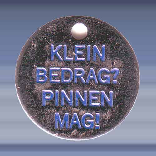 Klein bedrag? pinnen mag