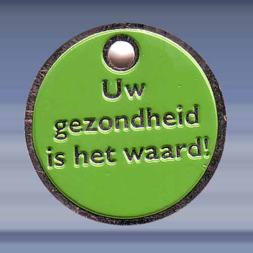 Uw gezondheid is...